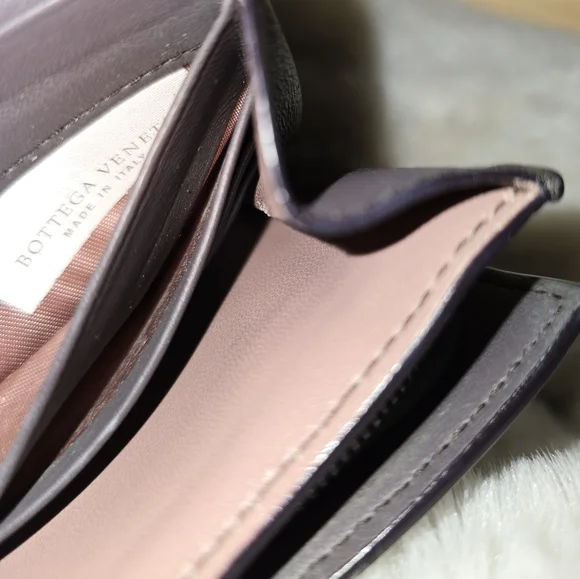 Bottega Veneta Brown Long Leather Wallet